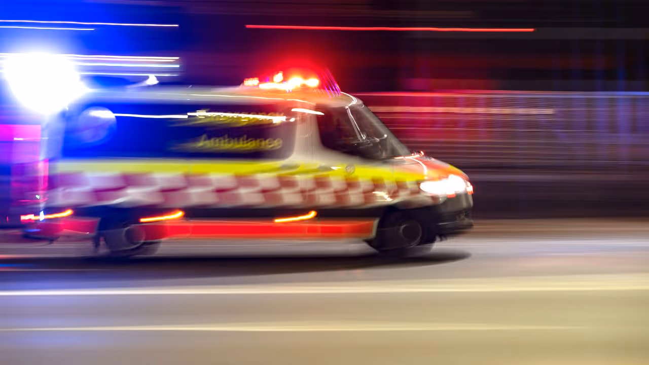 Ambulance in Cascais